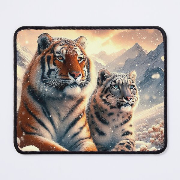 Item preview, Bond of the Snowbound Cats designed and sold by nikkolaus.