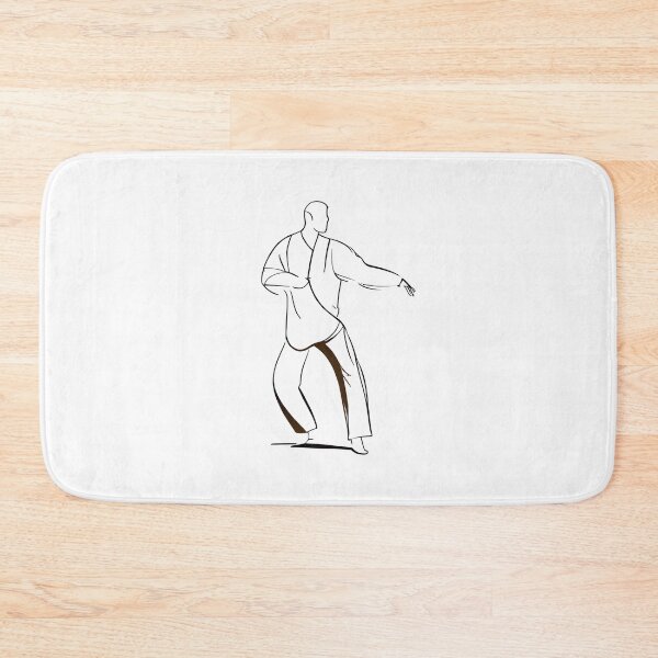 Item preview, Tai Chi Flow - Male Line Art Serenity designed and sold by ShadowAndSlate.