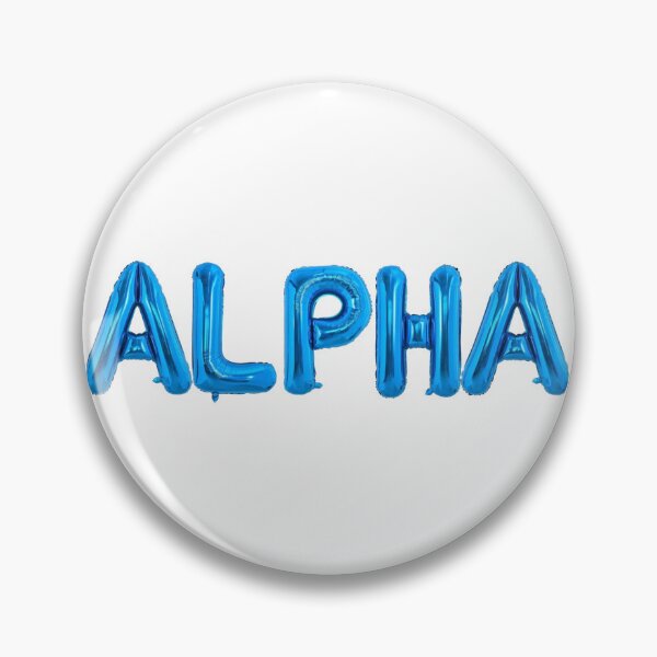 Item preview, ALPHA Balloon Letters-BLUE designed and sold by skybluepink studio.