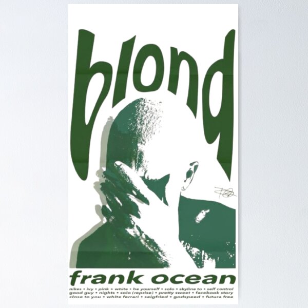 Artikel-Vorschau von Frank Ocean Blond Album, designt und verkauft von AnabelStickers.
