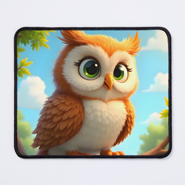 Item preview, Adorable Brown Owl Poster designed and sold by nhk999.