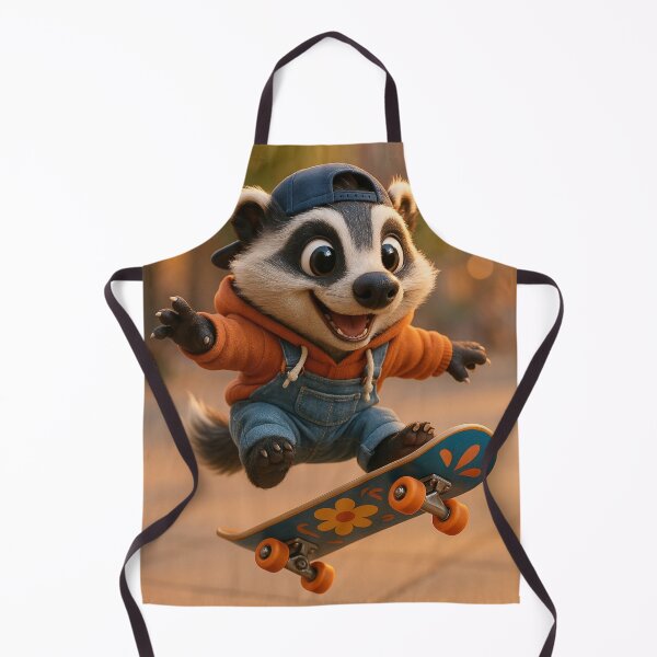 Item preview, Skater Badger designed and sold by Sillytoe.
