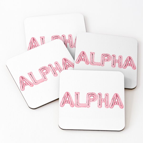 Item preview, ALPHA Balloon Letters-RED designed and sold by skybluepink studio.