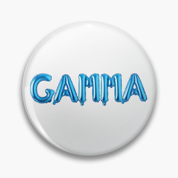 Item preview, GAMMA Balloon Letter-BLUE designed and sold by skybluepink studio.