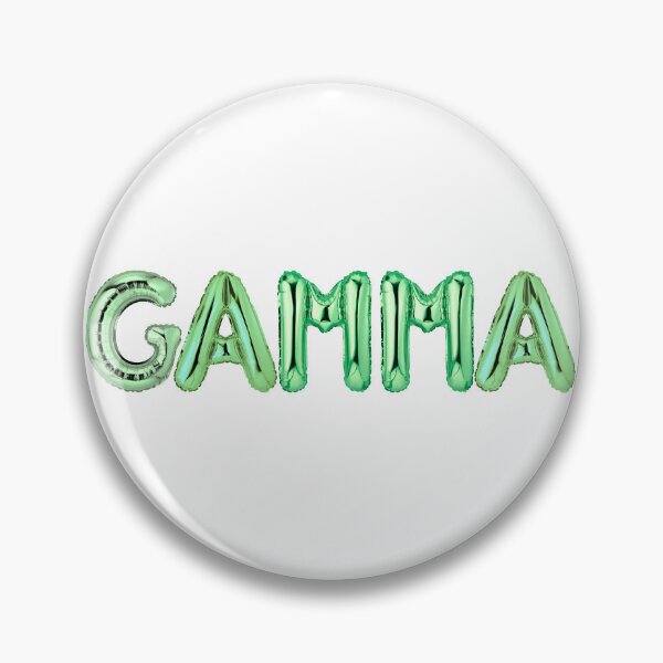 Item preview, GAMMA Balloon Letter-GREEN designed and sold by skybluepink studio.