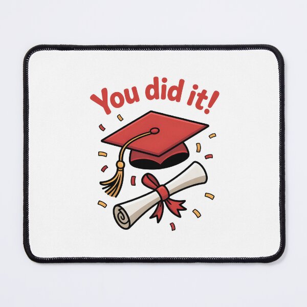 Item preview, You Did It – Graduation Celebration Card designed and sold by Hooodify.