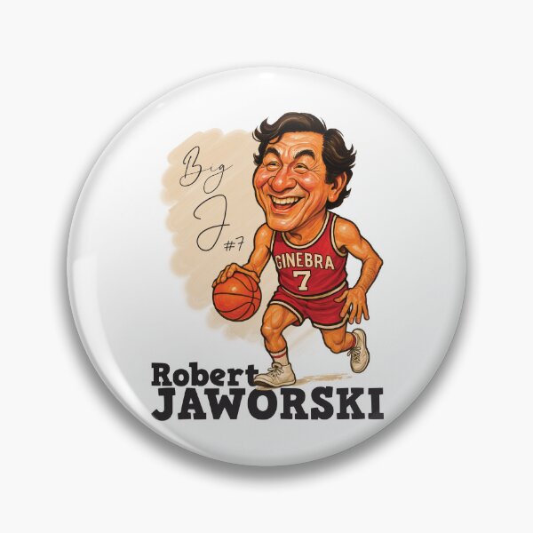 Item preview, Robert Jaworski Caricature – Ginebra Basketball Legend designed and sold by artjuniverse.