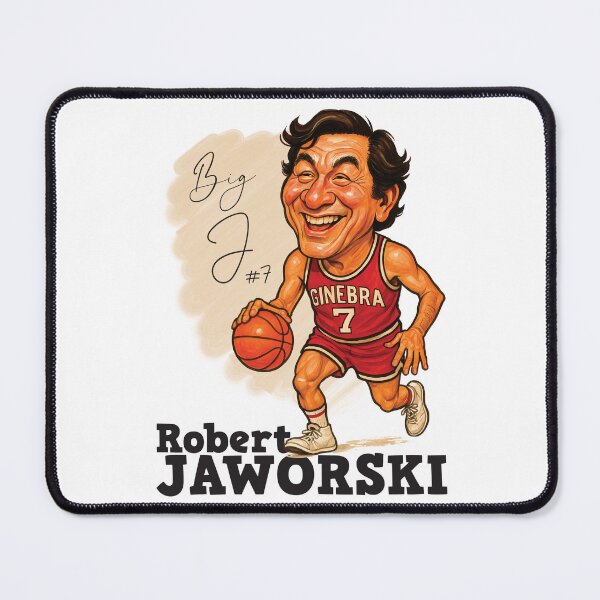 Item preview, Robert Jaworski Caricature – Ginebra Basketball Legend designed and sold by artjuniverse.