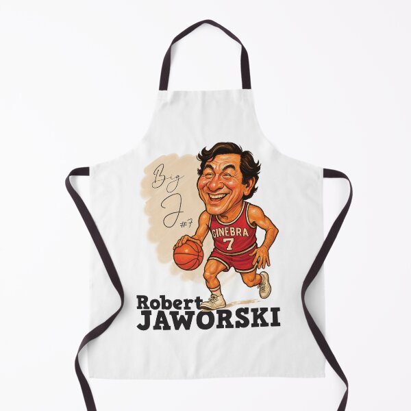 Item preview, Caricatura de Robert Jaworski: leyenda del baloncesto ginebrino designed and sold by artjuniverse.