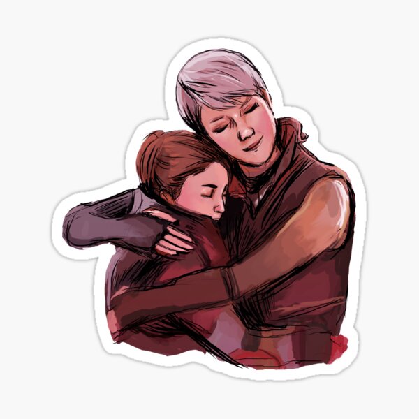 Kara and Alice Sticker