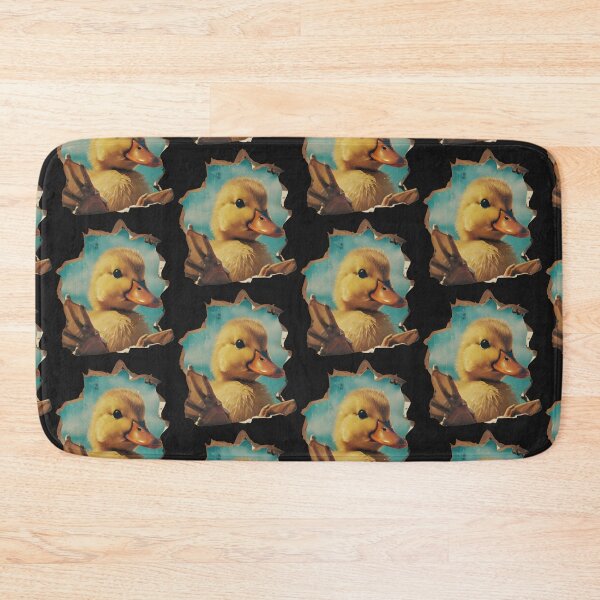 Item preview, Breaking Duck | Realistic Duckling Crashing Through Wall Design designed and sold by TeeTimeTreasure.