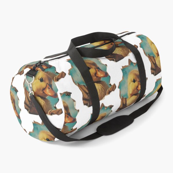 Item preview, Breaking Duck | Realistic Duckling Crashing Through Wall Design designed and sold by TeeTimeTreasure.