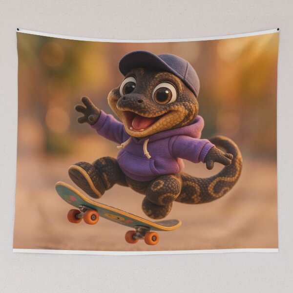 Item preview, Skater Black Pastel Ball Python  designed and sold by Sillytoe.