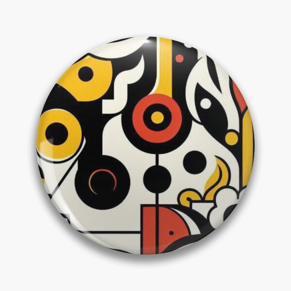Item preview, "Bold Cubist Art – Fernand Léger Inspired Design" designed and sold by TwoDotsStudio.