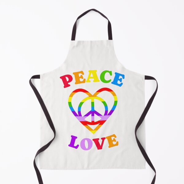 Item preview, Rainbow Peace And Love designed and sold by Sartoris Art.