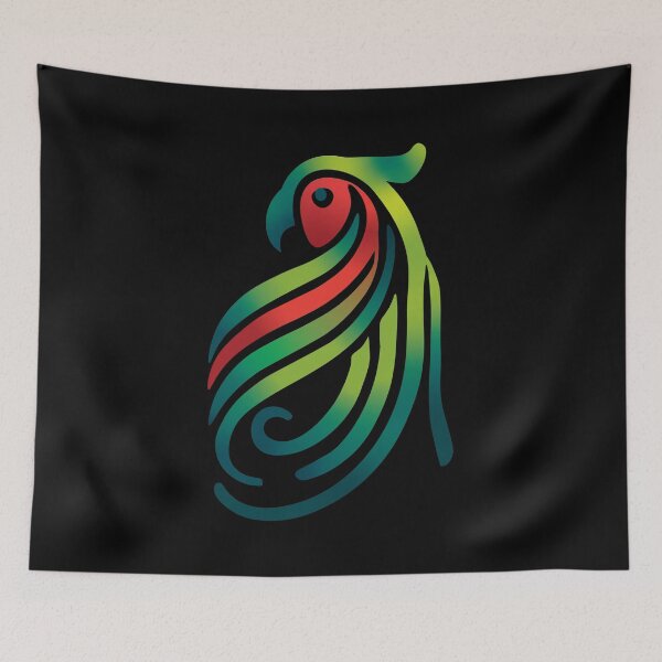 Item preview, Minimalist Parrot designed and sold by LadyInEverGreen.