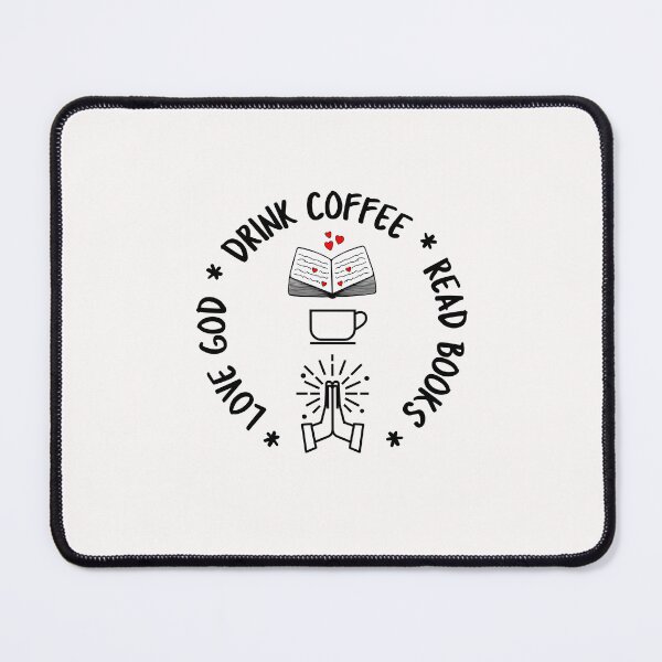 Item preview, Love God Drink Coffee Read Books designed and sold by Sartoris Art.