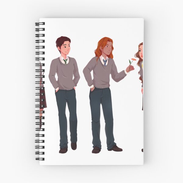 Item preview, Band of Exiles + Elain as wizarding students designed and sold by ACourtofLucien.