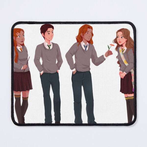 Item preview, Band of Exiles + Elain as wizarding students designed and sold by ACourtofLucien.
