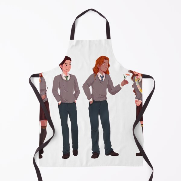 Item preview, Band of Exiles + Elain as wizarding students designed and sold by ACourtofLucien.