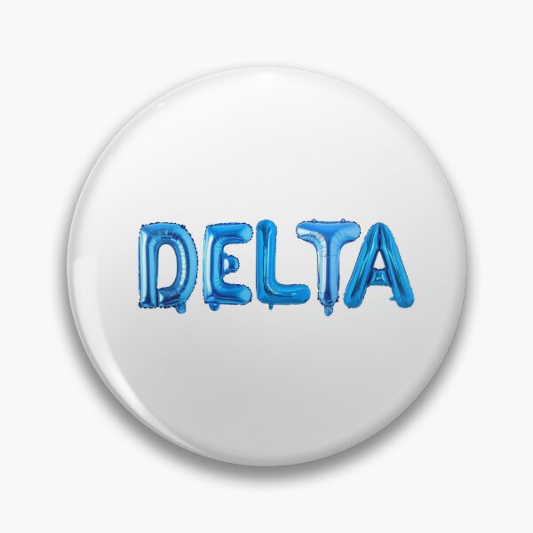 Item preview, DELTA Balloon Letter-BLUE designed and sold by skybluepink studio.