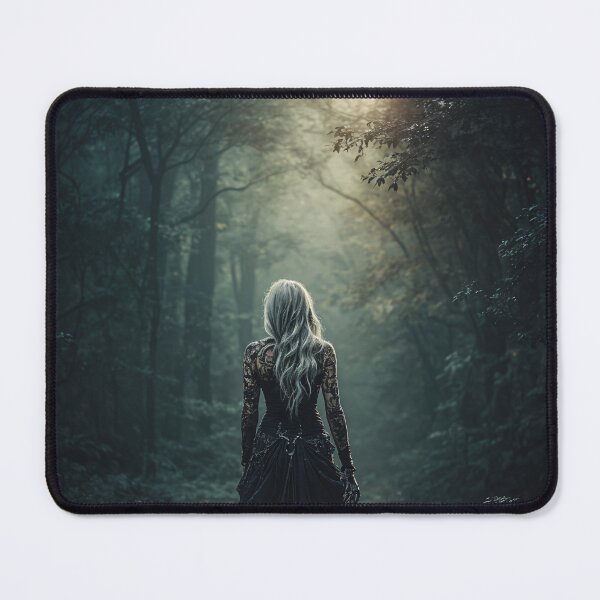 Item preview, She Walks Where the Moon Waits designed and sold by oanaunciuleanu.