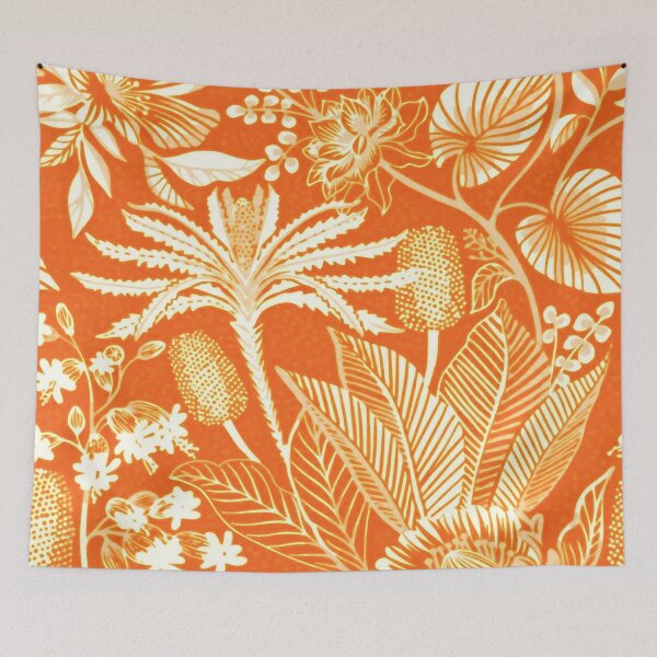 Item preview, Tropical Flower Stencil designed and sold by ViaARTfactory.