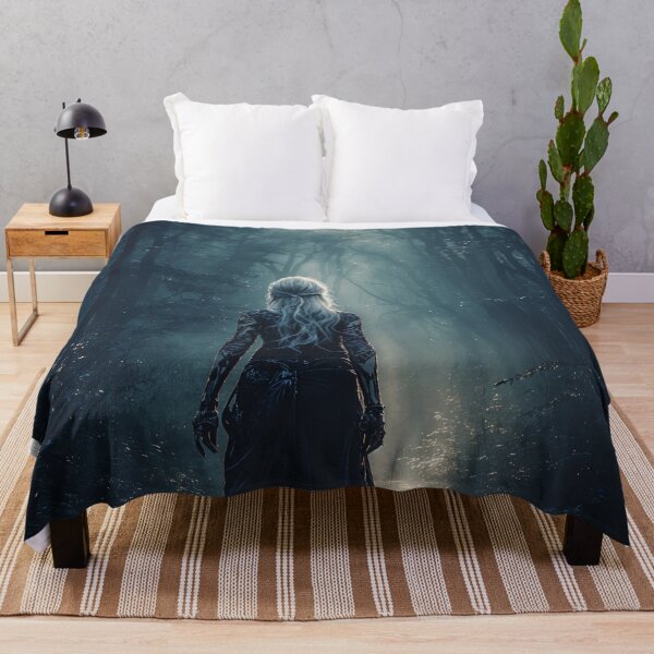 Item preview, She Walks Where the Moon Waits designed and sold by oanaunciuleanu.