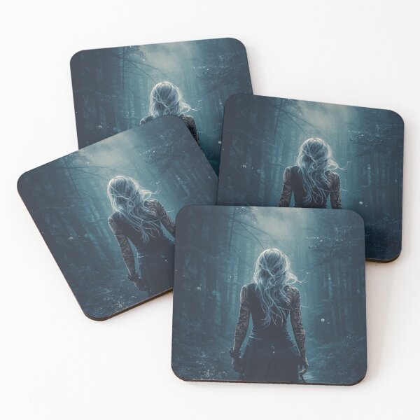Item preview, She Walks Where the Moon Waits designed and sold by oanaunciuleanu.