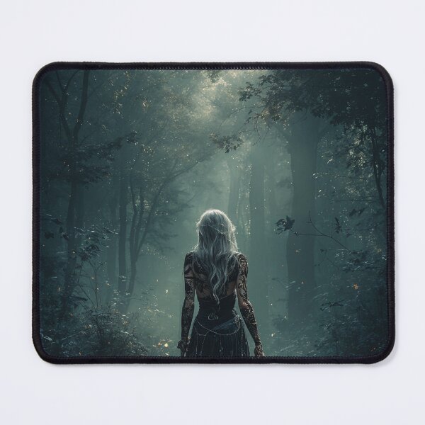 Item preview, She Walks Where the Moon Waits designed and sold by oanaunciuleanu.