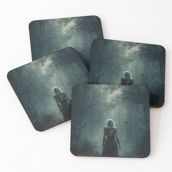 Item preview, She Walks Where the Moon Waits designed and sold by oanaunciuleanu.