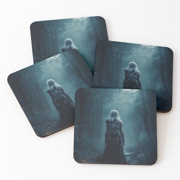 Item preview, She Walks Where the Moon Waits designed and sold by oanaunciuleanu.