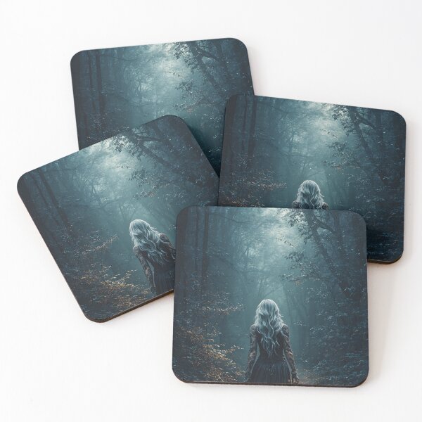 Item preview, She Walks Where the Moon Waits designed and sold by oanaunciuleanu.