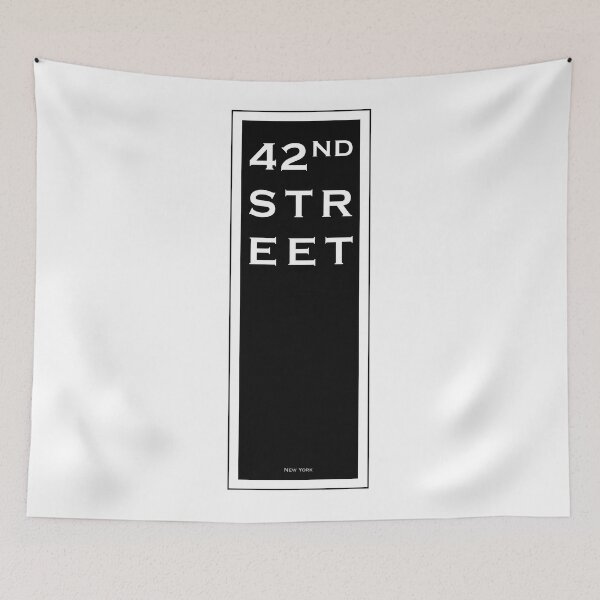 Item preview, 42nd Street - New York designed and sold by All-Streets.