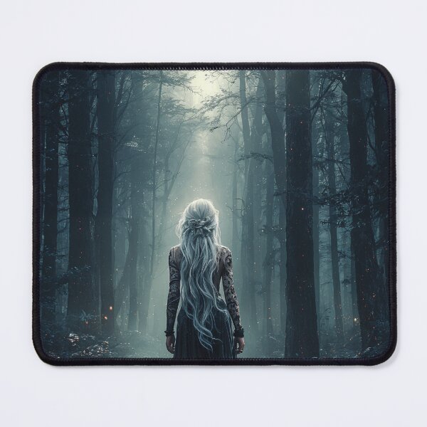 Item preview, She Walks Where the Moon Waits designed and sold by oanaunciuleanu.