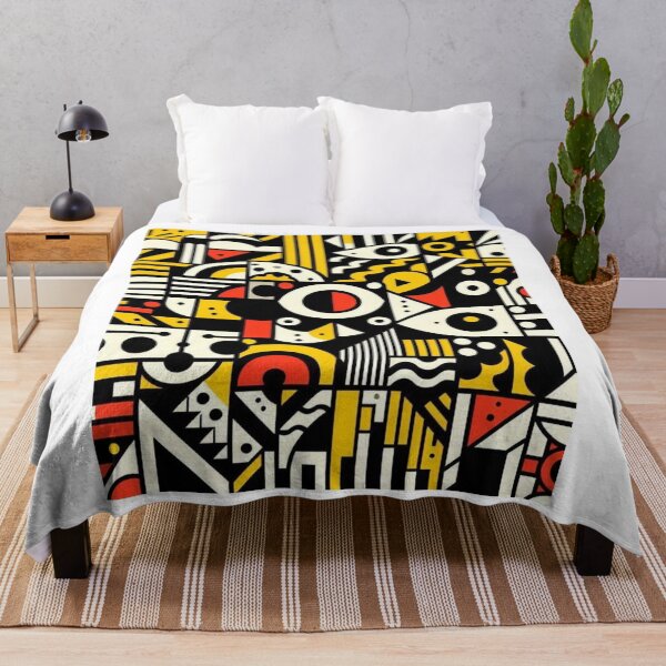 Item preview, "Bold Cubist Art – Fernand Léger Inspired Design" designed and sold by TwoDotsStudio.