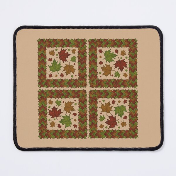 Item preview, Maple autumn leaves in a frame of maple autumn leaves designed and sold by Cherevan.