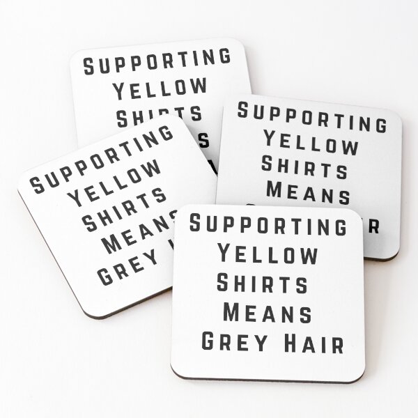 Item preview, Funny Yellow Shirt Football Fan Quote – Sarcastic Soccer Supporter designed and sold by Pitch Please .