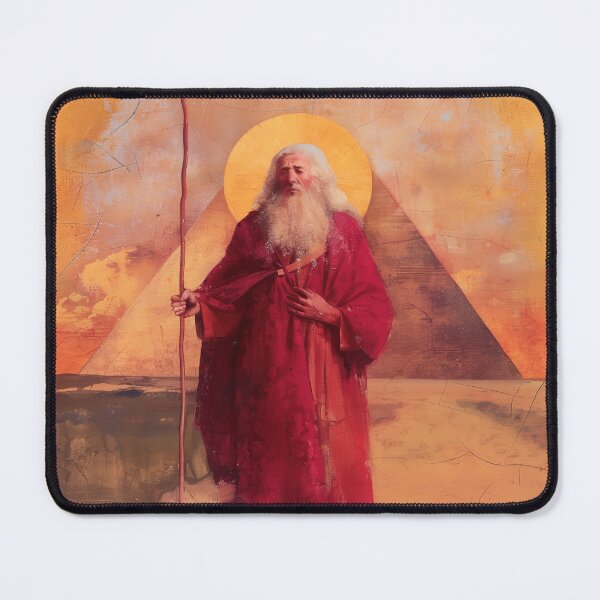 Item preview, He Led Them with a Staff - Moses in Egypt designed and sold by SanctifiedSouls.