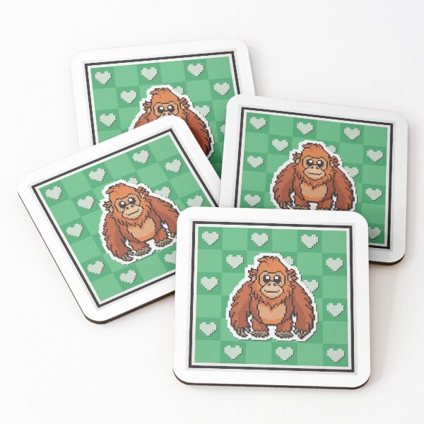 Item preview, Papercut Pixel Zoo: Orangutan designed and sold by paperxpixels.