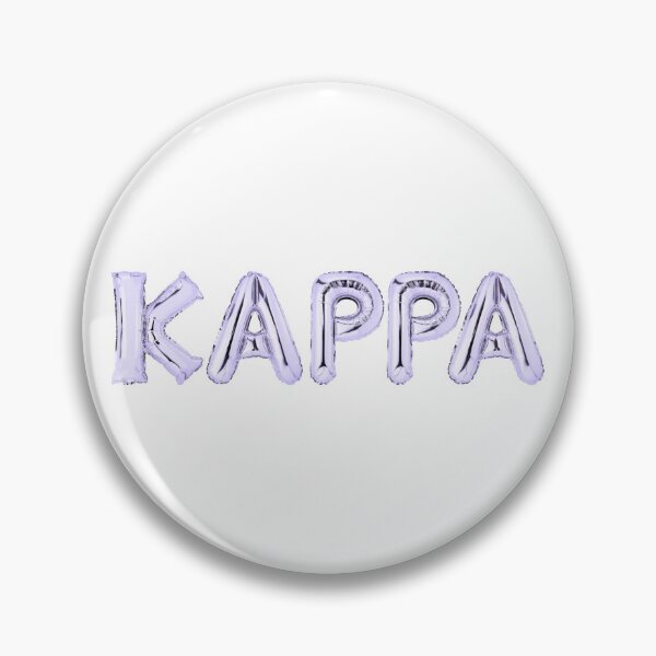 Item preview, KAPPA Balloon Letter-PURPLE designed and sold by skybluepink studio.