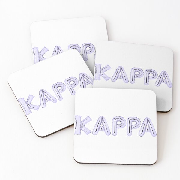 Item preview, KAPPA Balloon Letter-PURPLE designed and sold by skybluepink studio.