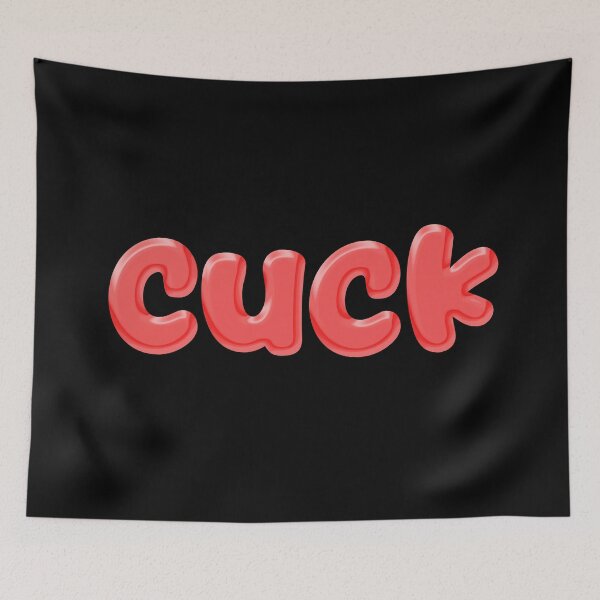 Item preview, cuck in red designed and sold by Memes N Lore .