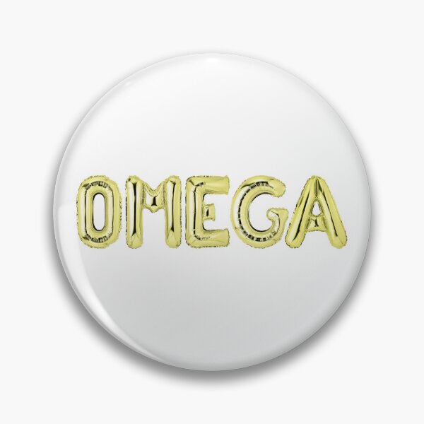 Item preview, OMEGA Balloon Letter-GOLD designed and sold by skybluepink studio.