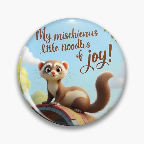 Item preview, Ferrets: Chaos in a Furry Noodle Form designed and sold by nhk999.