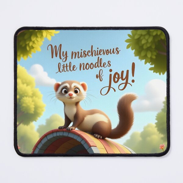 Item preview, Ferrets: Chaos in a Furry Noodle Form designed and sold by nhk999.