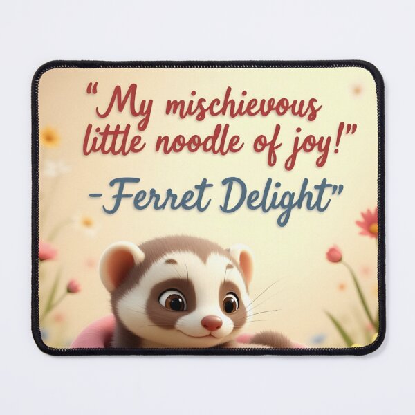 Item preview, Ferrets Are Mischievous Little Noodles of Joy  designed and sold by nhk999.
