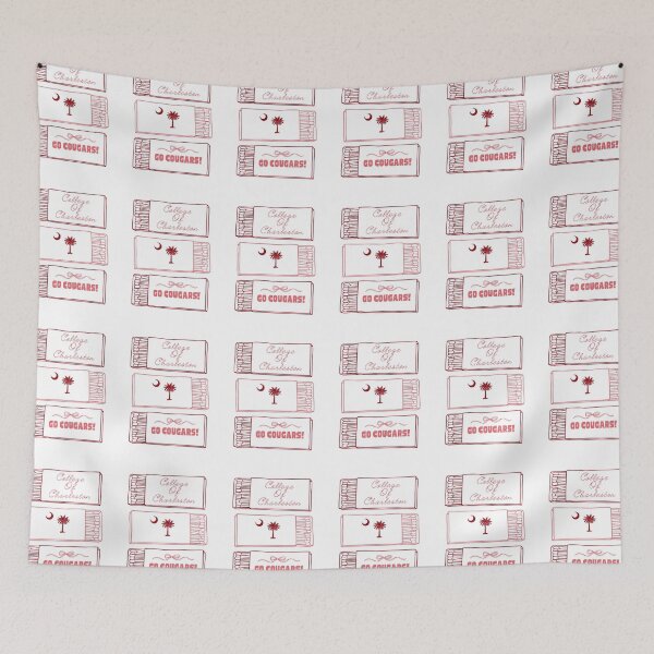 Item preview, college of Charleston south carolina cougars matchboxes  designed and sold by CoastalPrintsbyLucy.