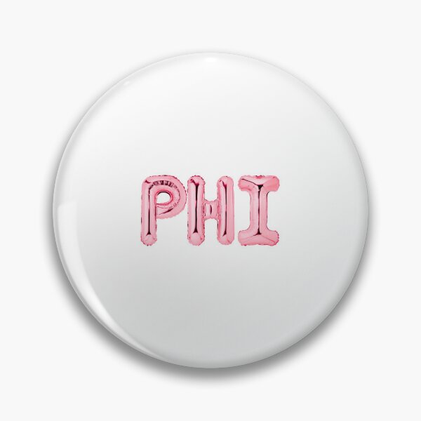 Item preview, PHI Balloon Letter-RED designed and sold by skybluepink studio.