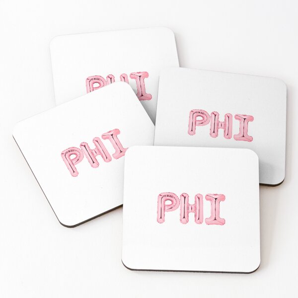 Item preview, PHI Balloon Letter-RED designed and sold by skybluepink studio.